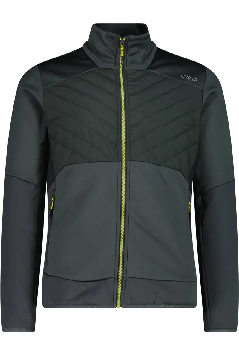 Hybridjacke mit Stehkragen