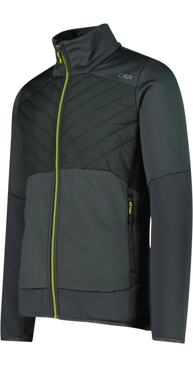 Hybridjacke mit Stehkragen