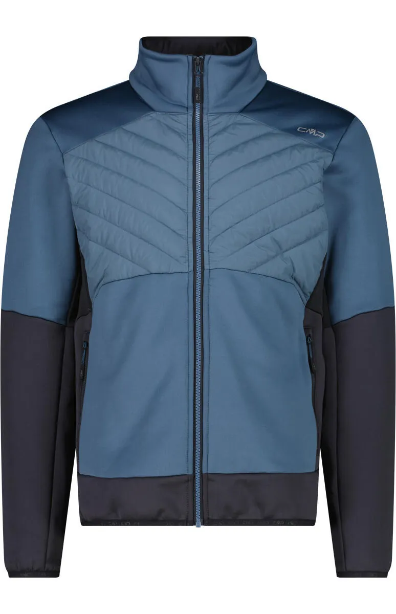 Hybridjacke mit Stehkragen