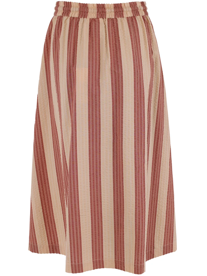 Danespresso Seersucker Skirt Aragon/Nougat