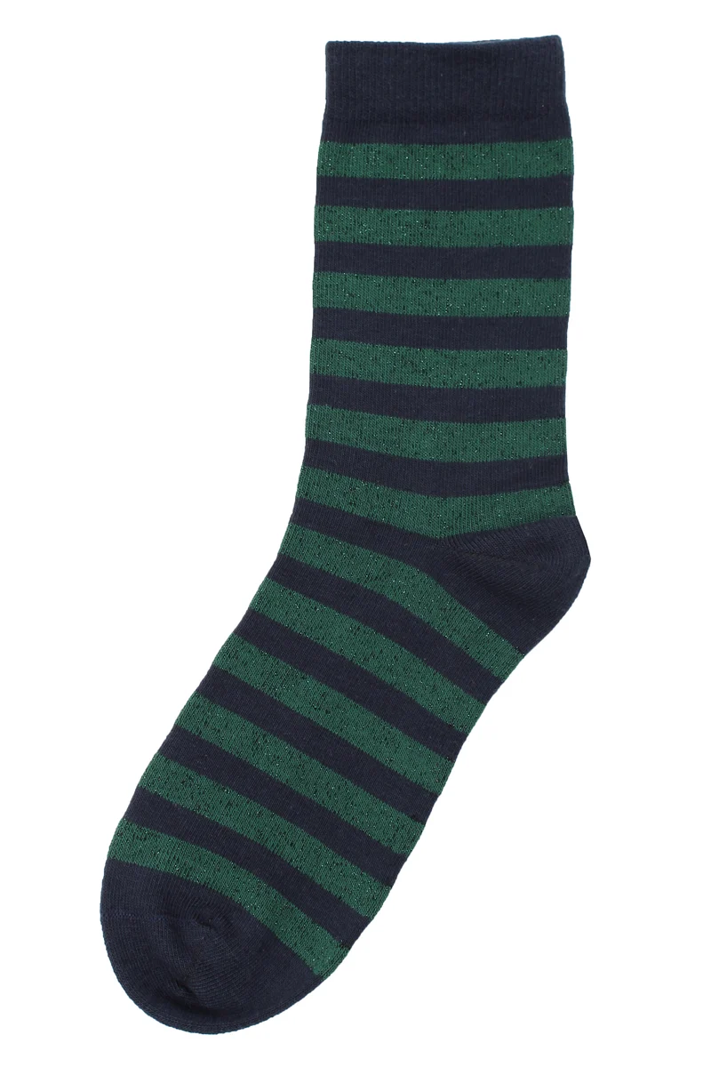 Daneraven Glitter Sox Navy/Dark Green