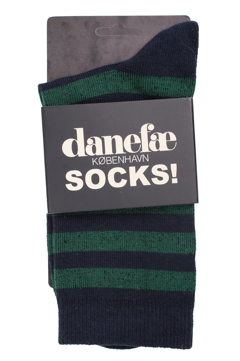 Daneraven Glitter Sox Navy/Dark Green