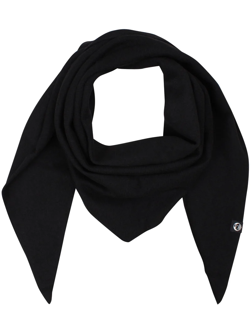 Danecharmer Merino Wool Scarf Black
