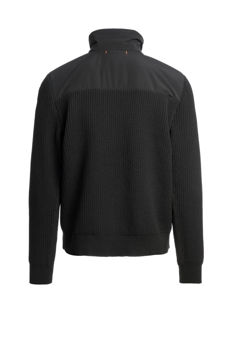 Hybrid-Jacke mit Stehkragen