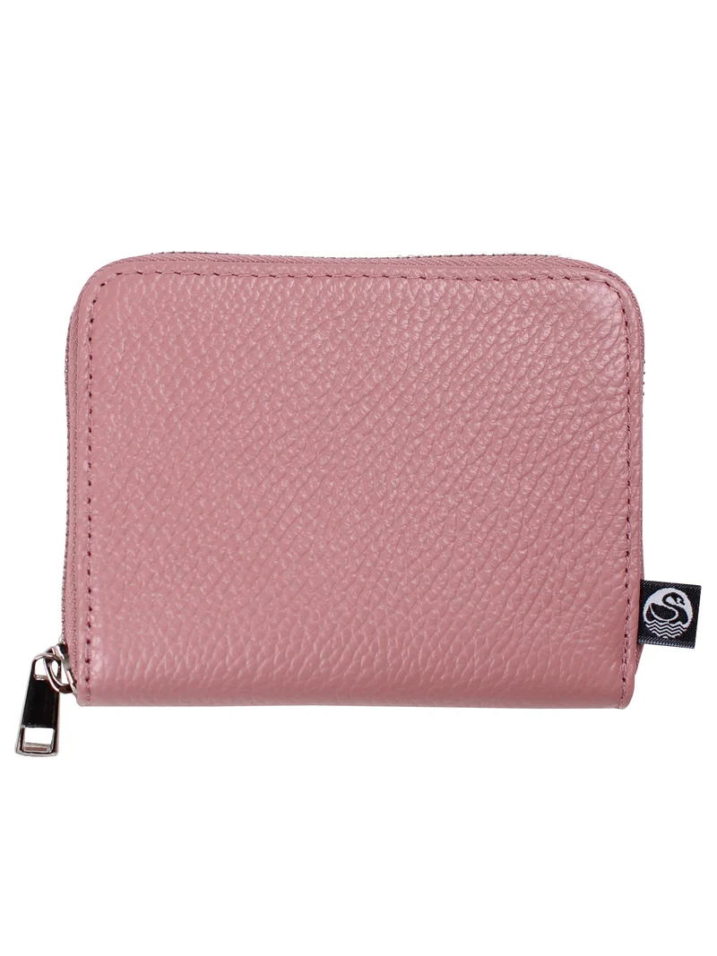 ESS - Danesortedam Leather Zip-Wallet Mauve