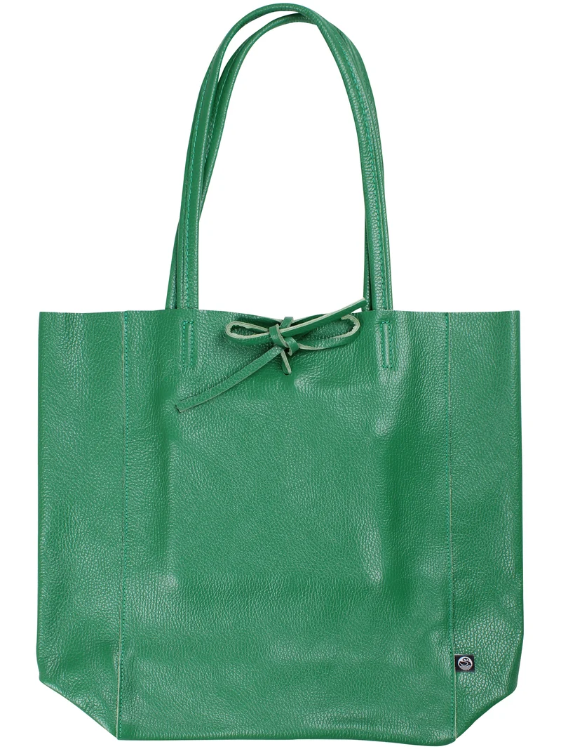 ESS - DaneHolstein Leather Tote Bag Green
