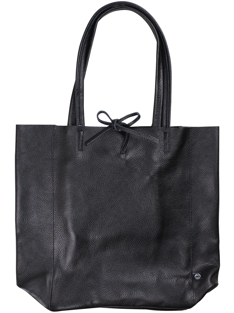 ESS - DaneHolstein Leather Tote Bag Black