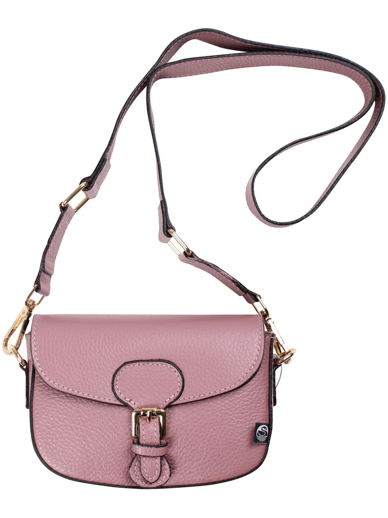 ESS - Danebernadotte Leather Shoulder Bag Mauve
