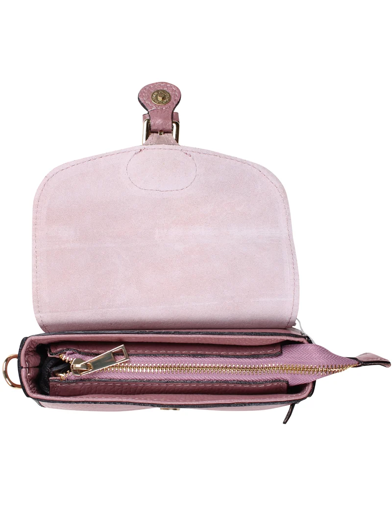 ESS - Danebernadotte Leather Shoulder Bag Mauve