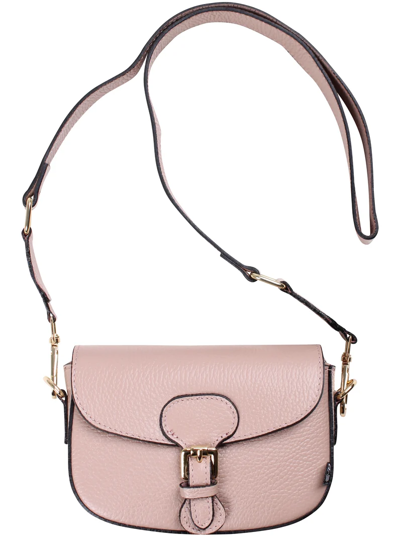 ESS - Danebernadotte Leather Shoulder Bag Nude