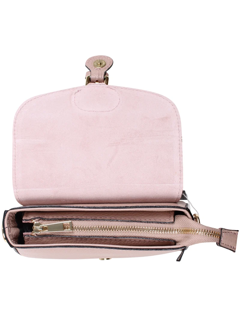 ESS - Danebernadotte Leather Shoulder Bag Nude