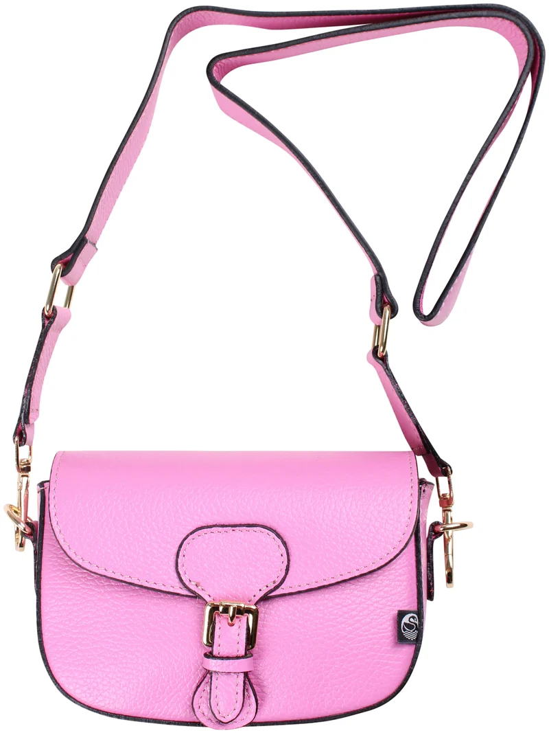 ESS - Danebernadotte Leather Shoulder Bag Flamingo
