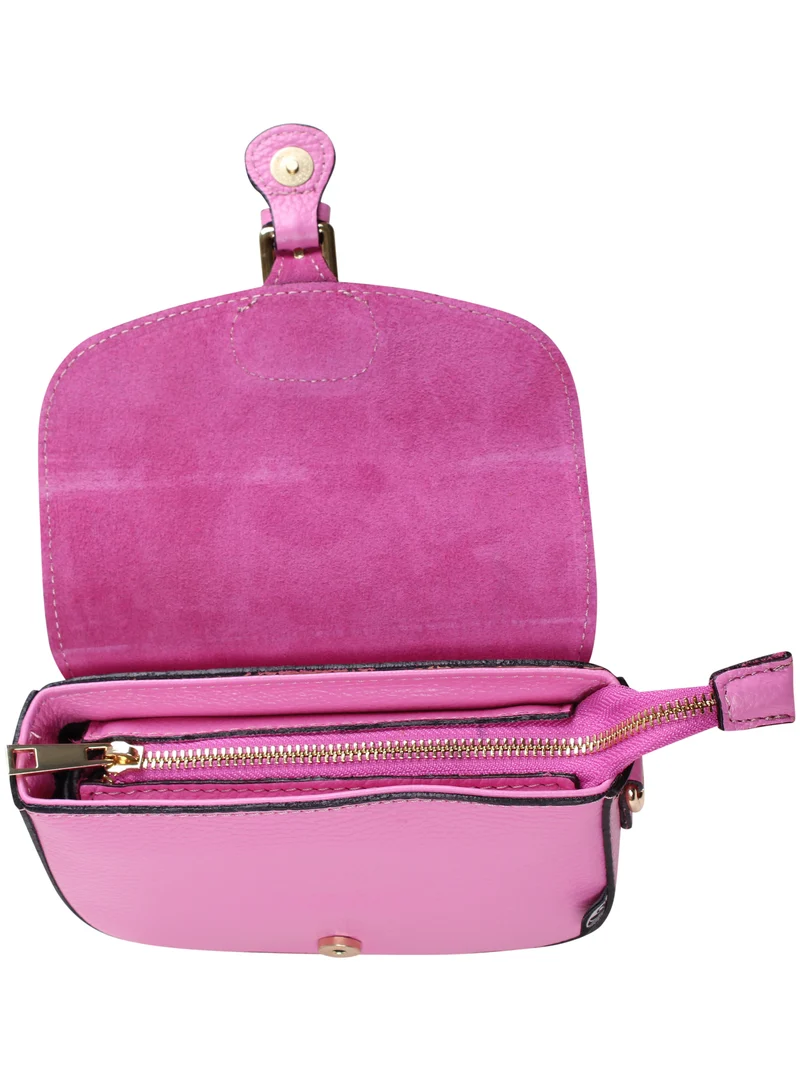 ESS - Danebernadotte Leather Shoulder Bag Flamingo