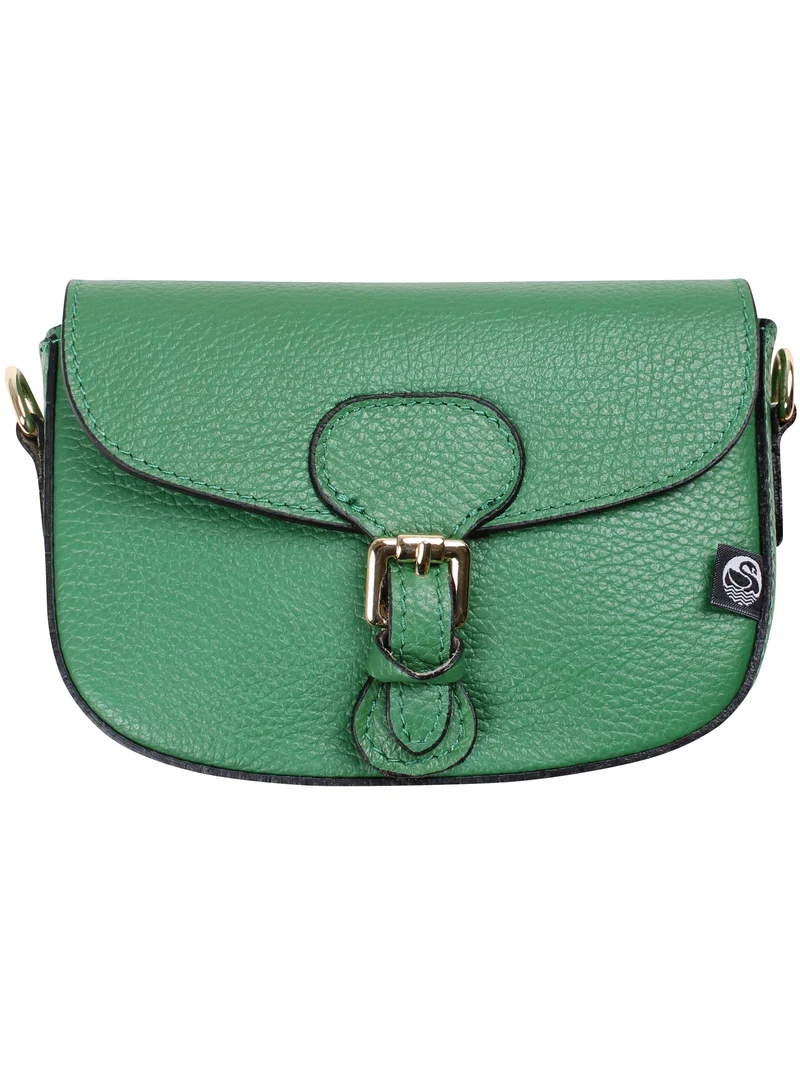 ESS - Danebernadotte Leather Shoulder Bag Green
