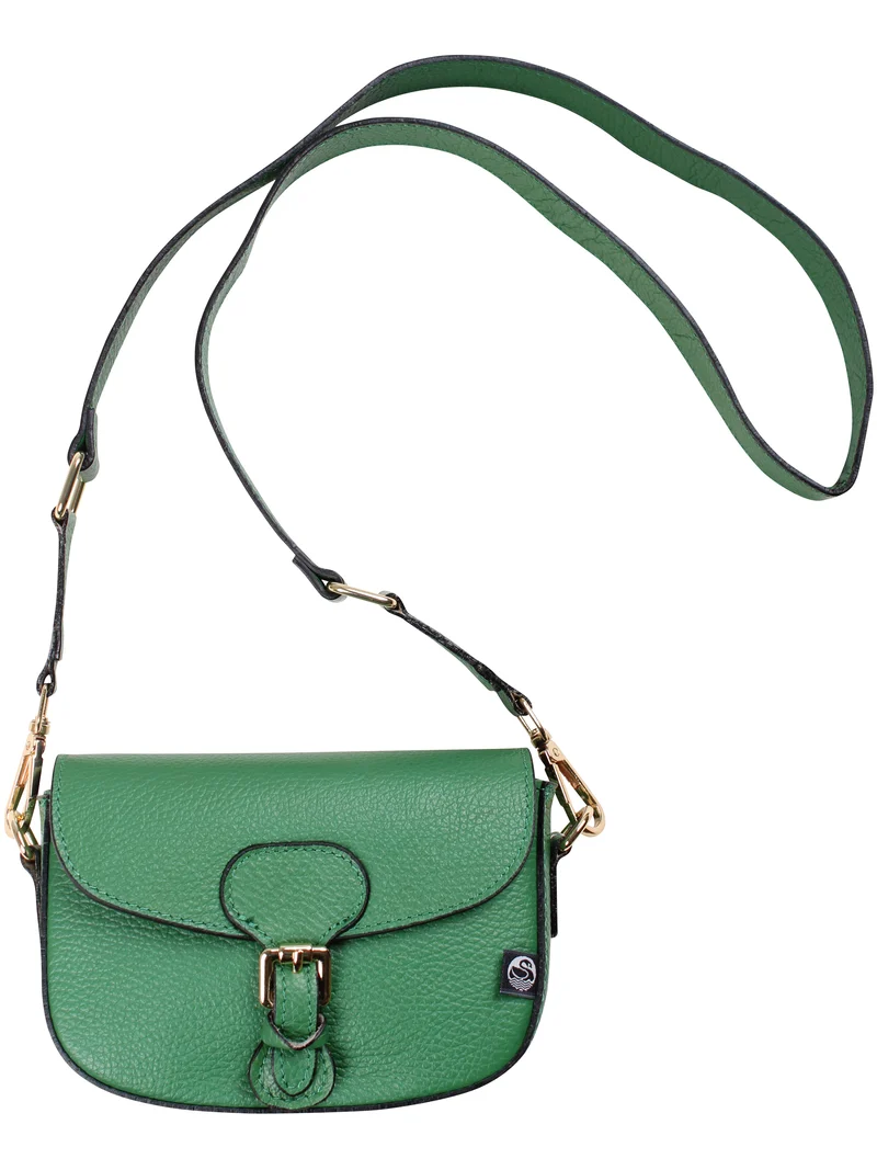 ESS - Danebernadotte Leather Shoulder Bag Green
