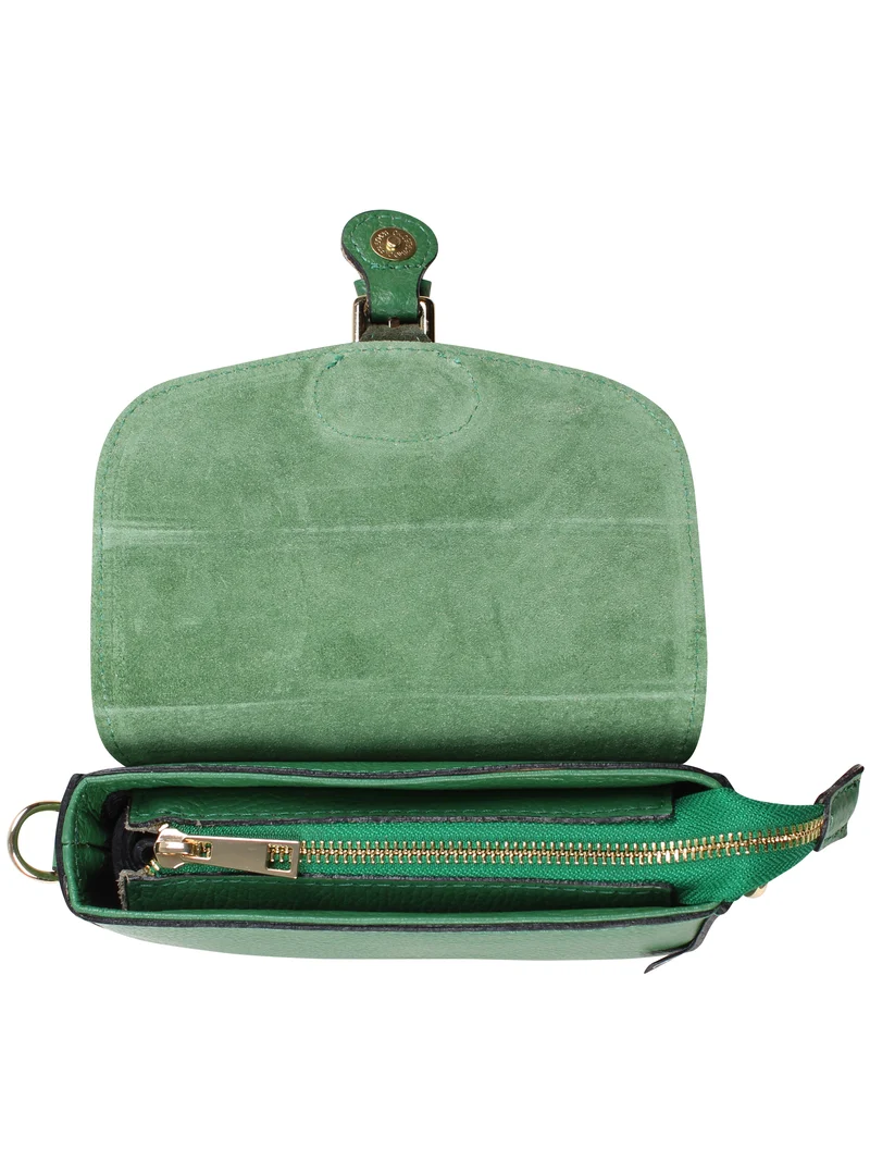 ESS - Danebernadotte Leather Shoulder Bag Green