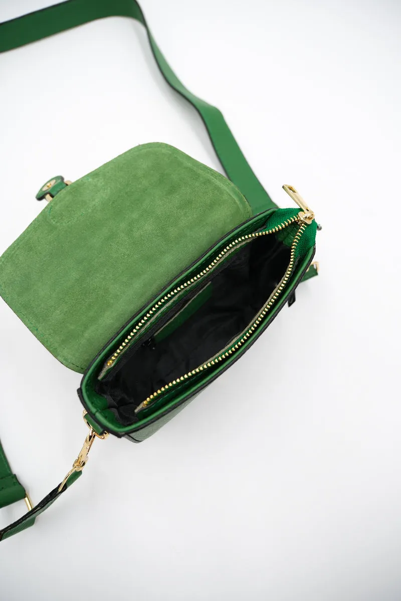 ESS - Danebernadotte Leather Shoulder Bag Green