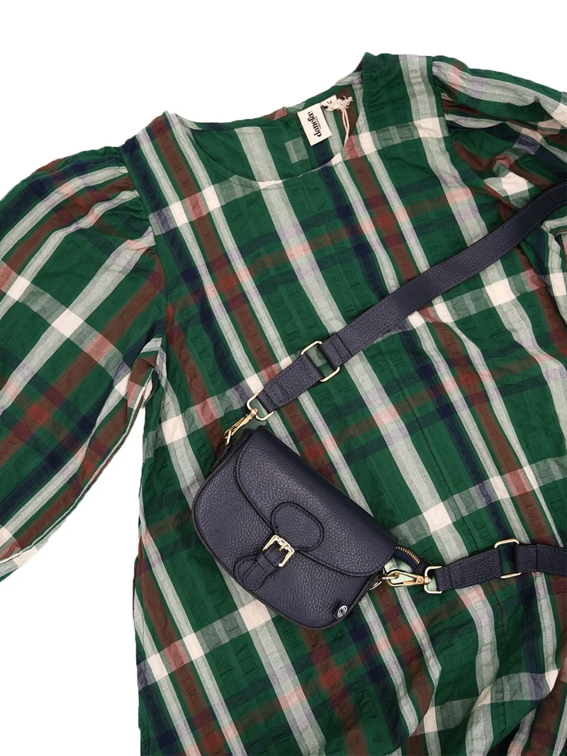 ESS - Danebernadotte Leather Shoulder Bag Dark Navy