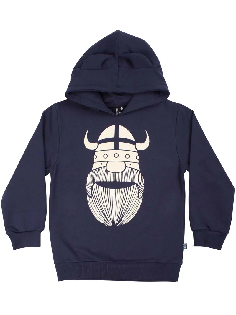 Danewarrior Hoodie Dk Navy ERIK (GLOW IN THE DARK)