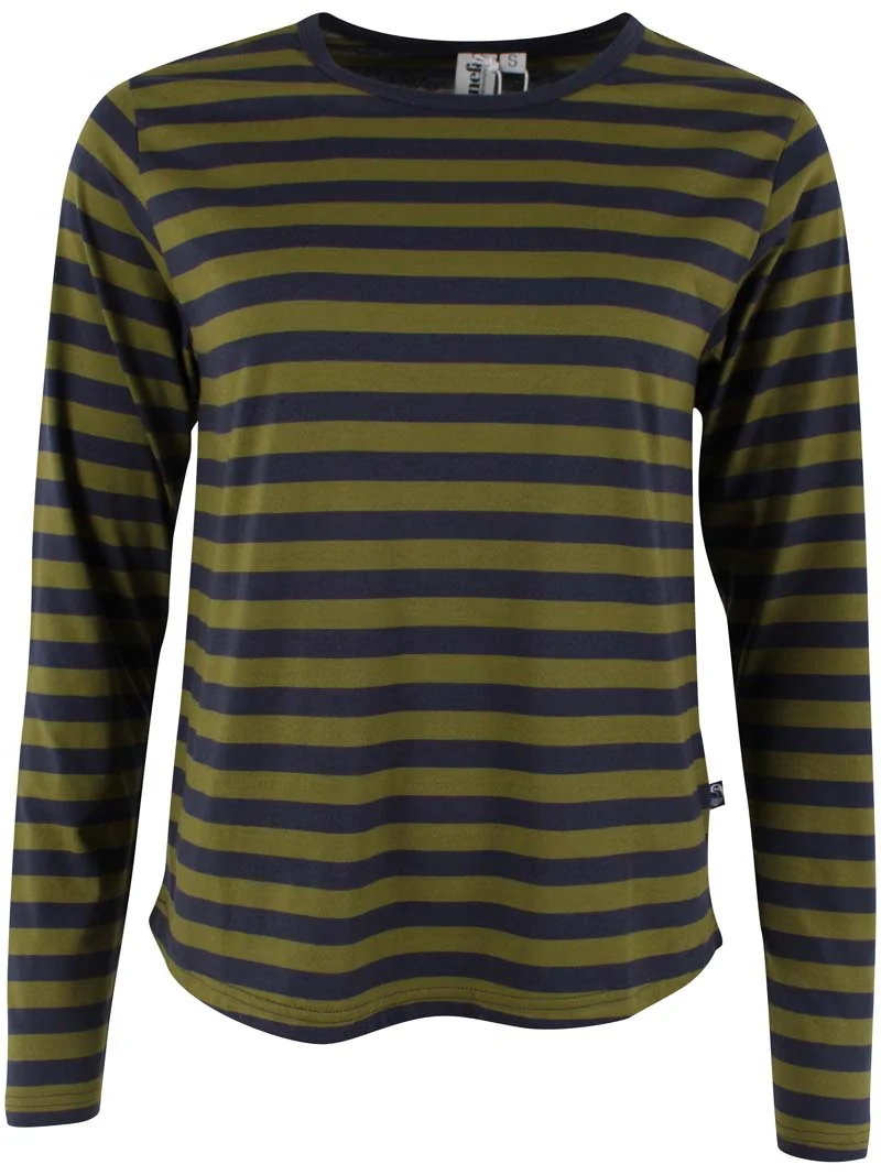 Danebasic Merry LS Tee Dk Navy/Olive