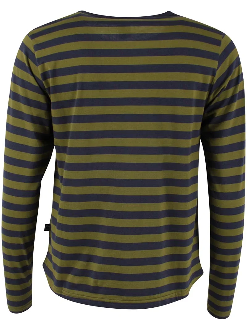 Danebasic Merry LS Tee Dk Navy/Olive