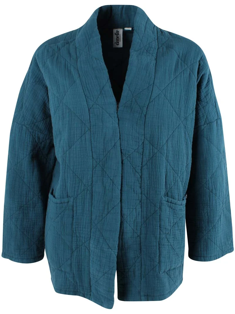 Danekatrin Quilt Jacket Dk Slate