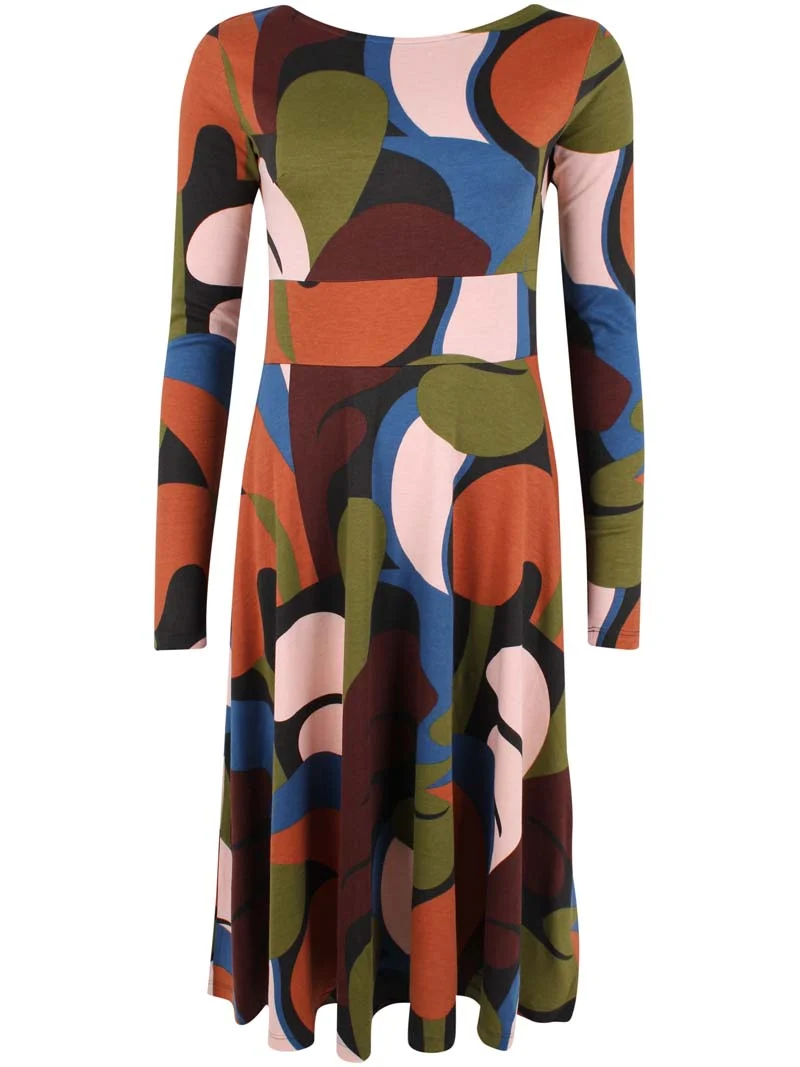 Danesigrid Interlock Dress Black TROPS