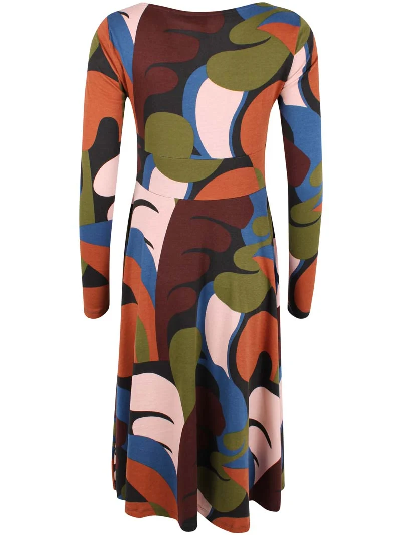 Danesigrid Interlock Dress Black TROPS