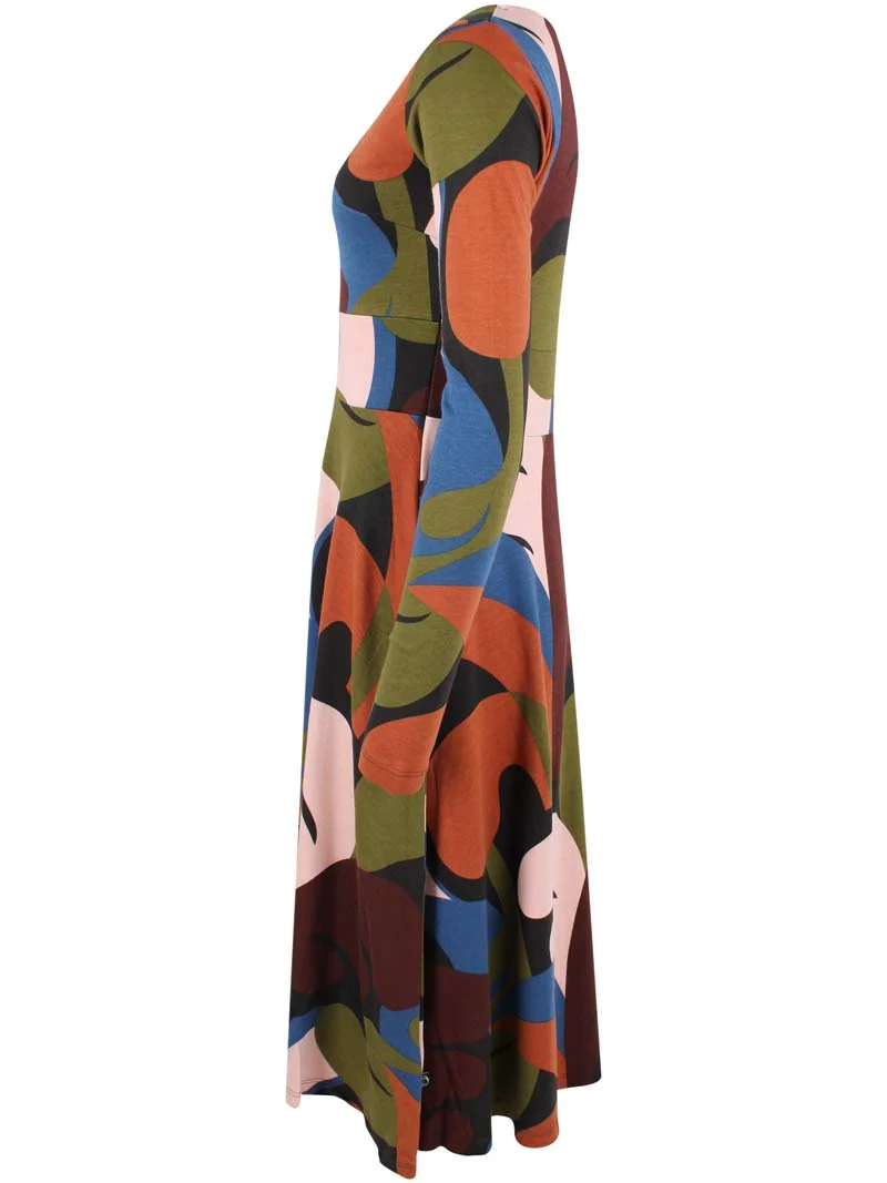Danesigrid Interlock Dress Black TROPS
