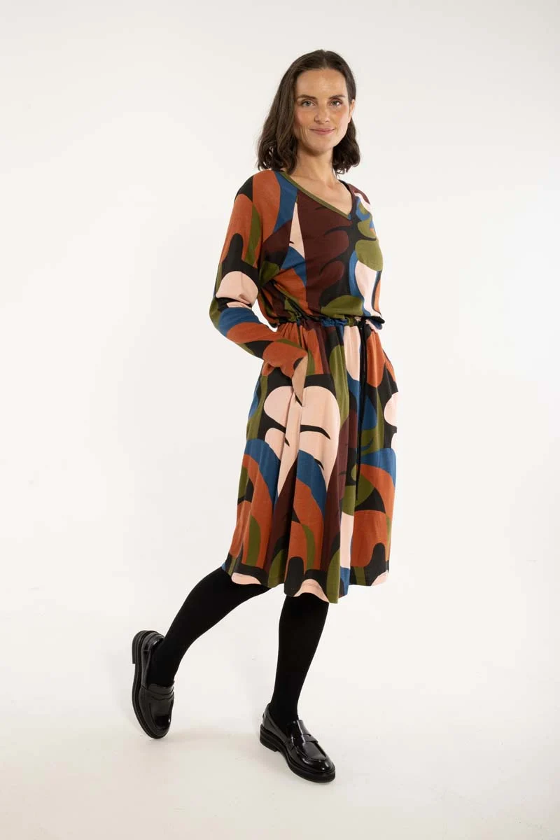 Danouioui Interlock Dress Black TROPS