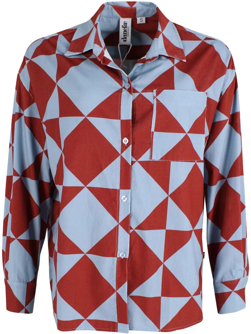 Danethyme Cord Shirt Lt Blue DIAMETRIC