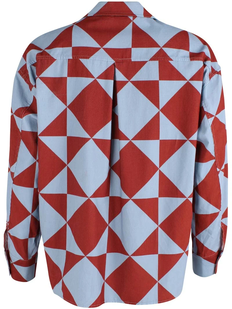 Danethyme Cord Shirt Lt Blue DIAMETRIC