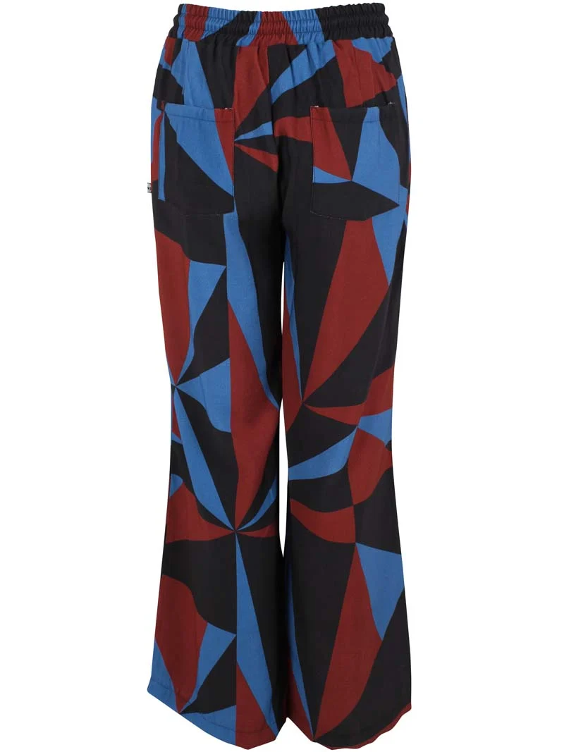 Danebreeze Heavy Viscose Pants Ocean Blue TRIANGULATE