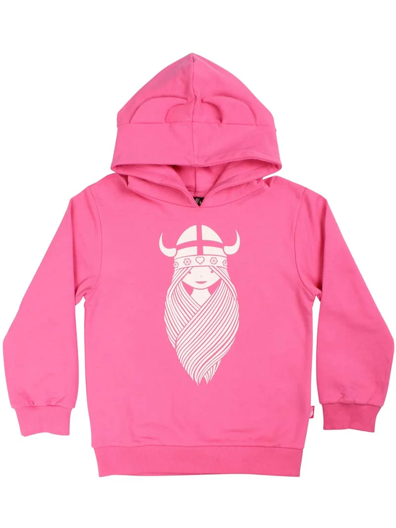 Danewarrior Hoodie Spicy Pink FREJA