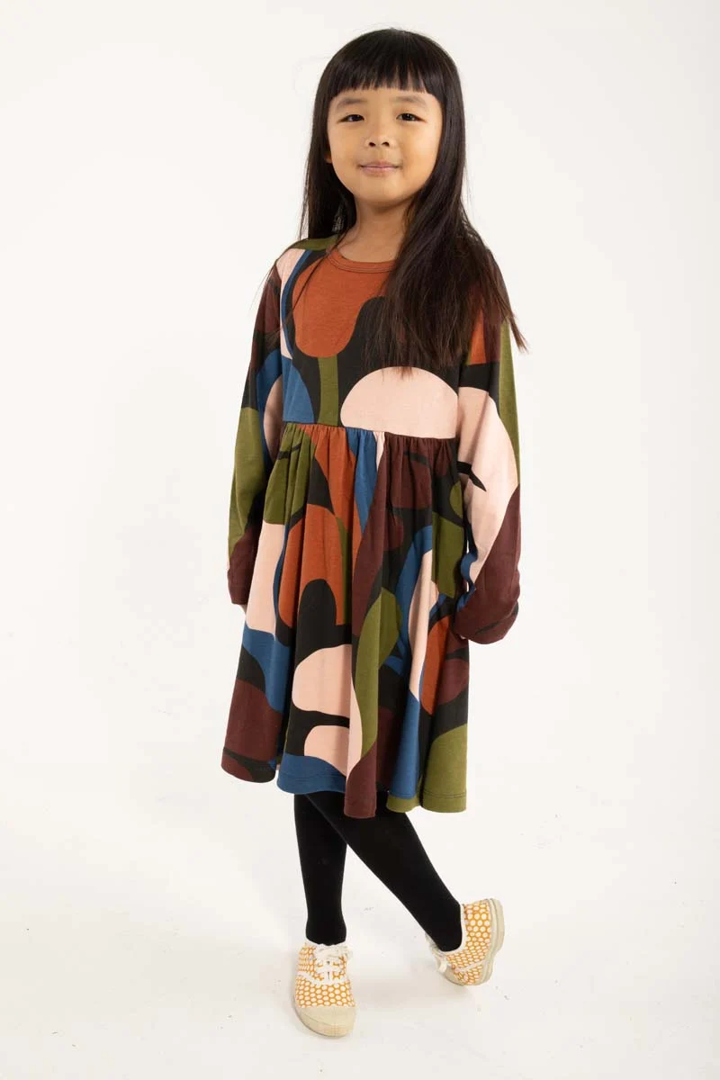 Danepopsicle Interlock Dress Black Trops