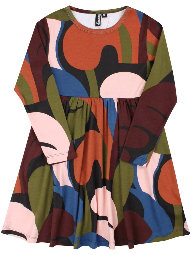 Danepopsicle Interlock Dress Black Trops