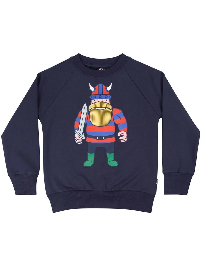 Danamerika Sweat Dk Navy ERIK DIN VEN
