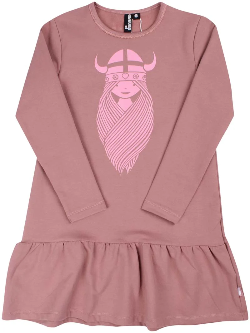 Daneshibuya Dress Dk Rose Beige FREJA