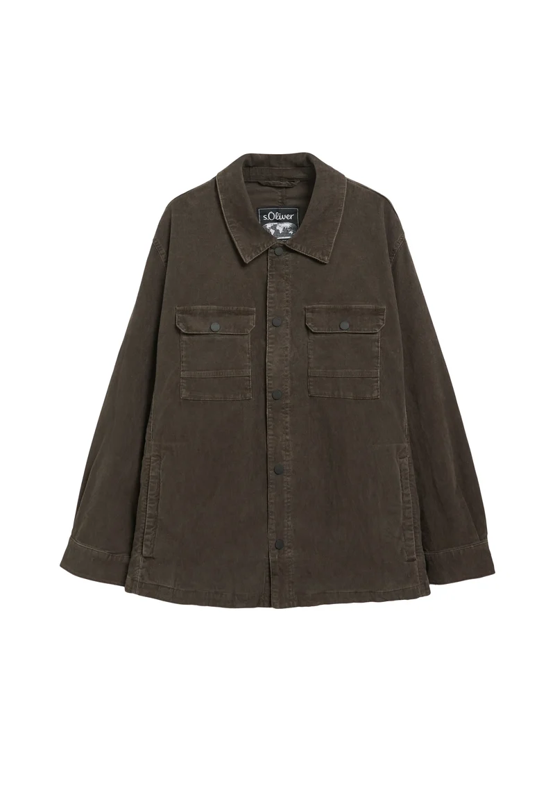 Overshirt aus Baumwolle
