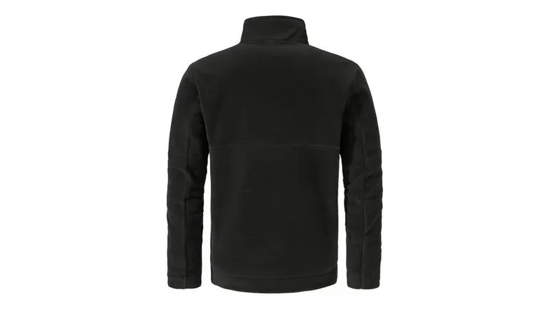Fleecejacke mit Stehkragen