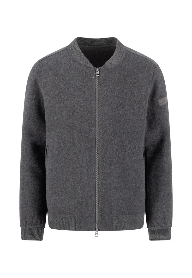 Bomberjacke mit Bündchenkragen