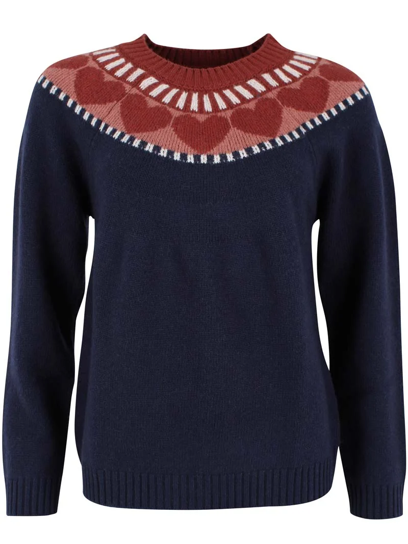 Daneglamping Wool Sweater Dk Navy