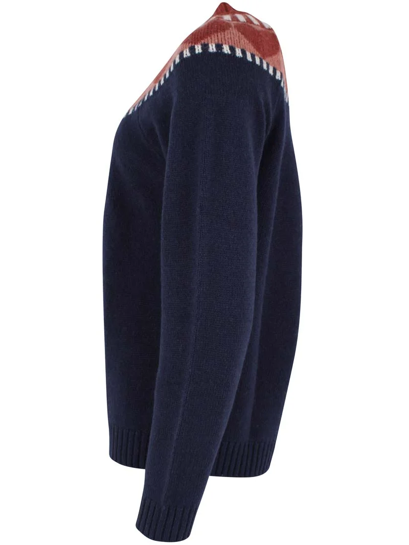 Daneglamping Wool Sweater Dk Navy