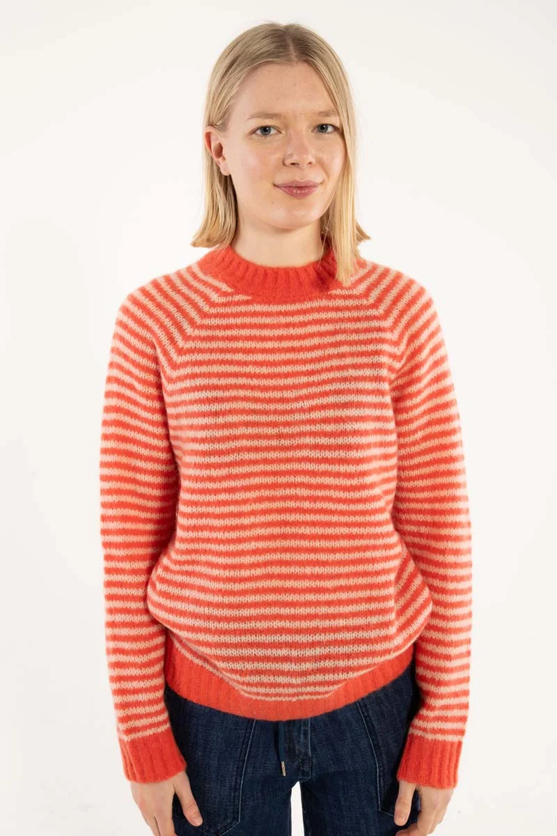 Daneherbal Sweater Bright Red/Powder