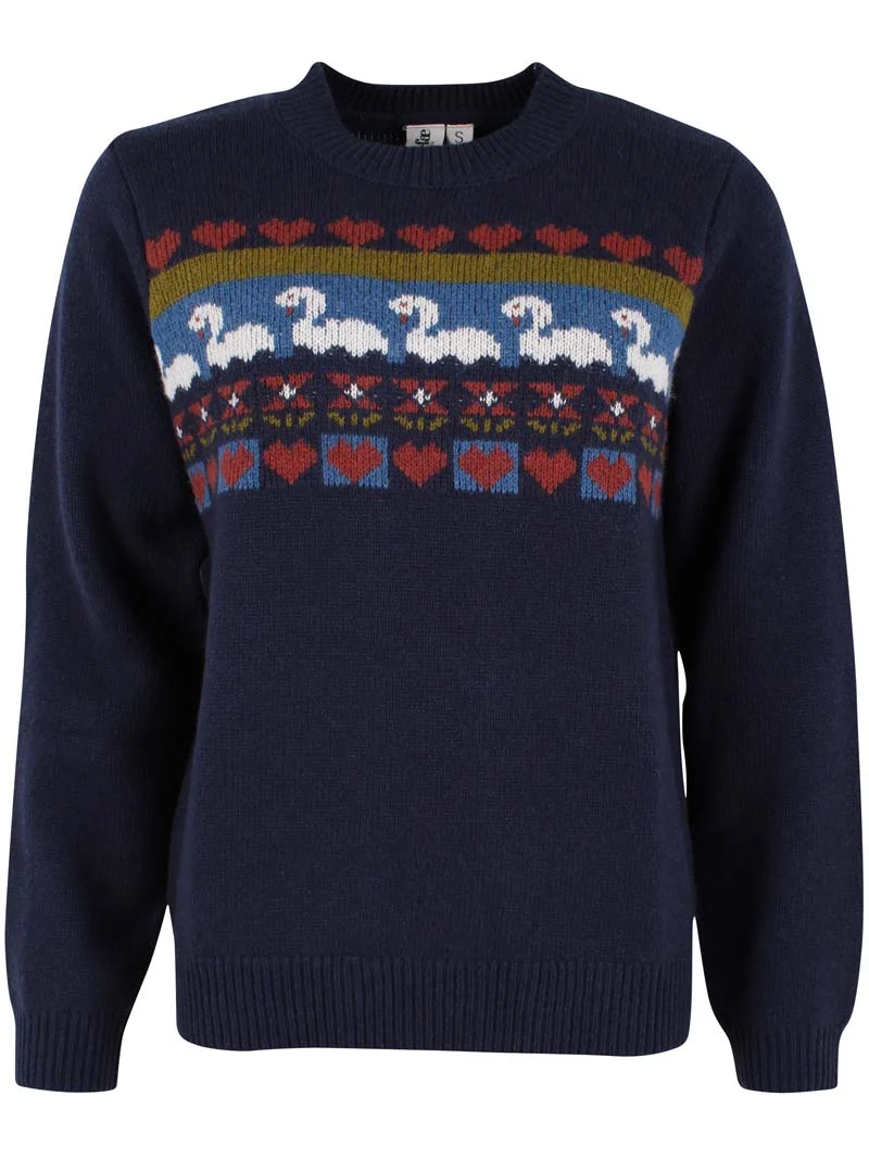 Danemaggie Wool Sweater Dk Navy