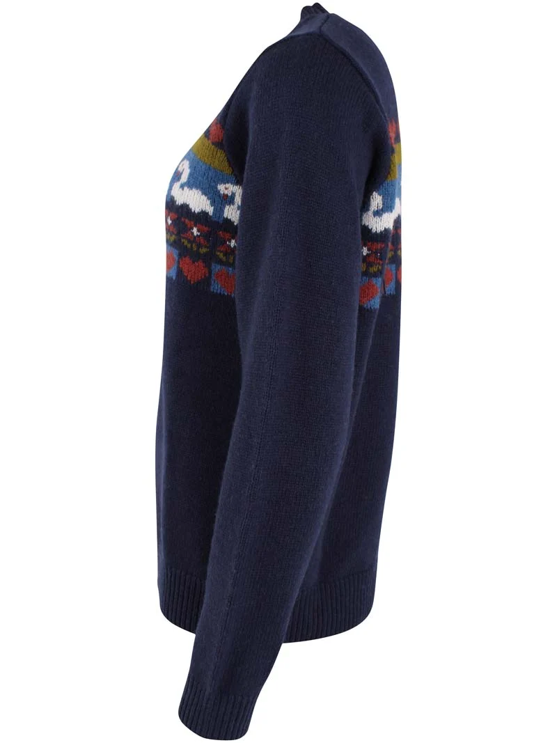 Danemaggie Wool Sweater Dk Navy
