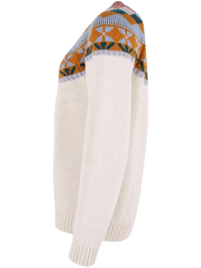 Daneglamping Wool Sweater Lt Beige