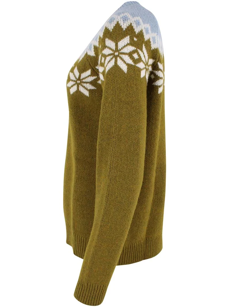 Danehytte Wool Sweater Olive