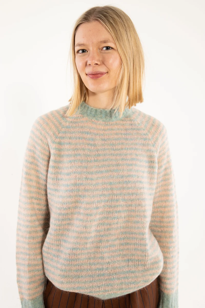 Daneherbal Sweater Lt Blue Grey/Powder