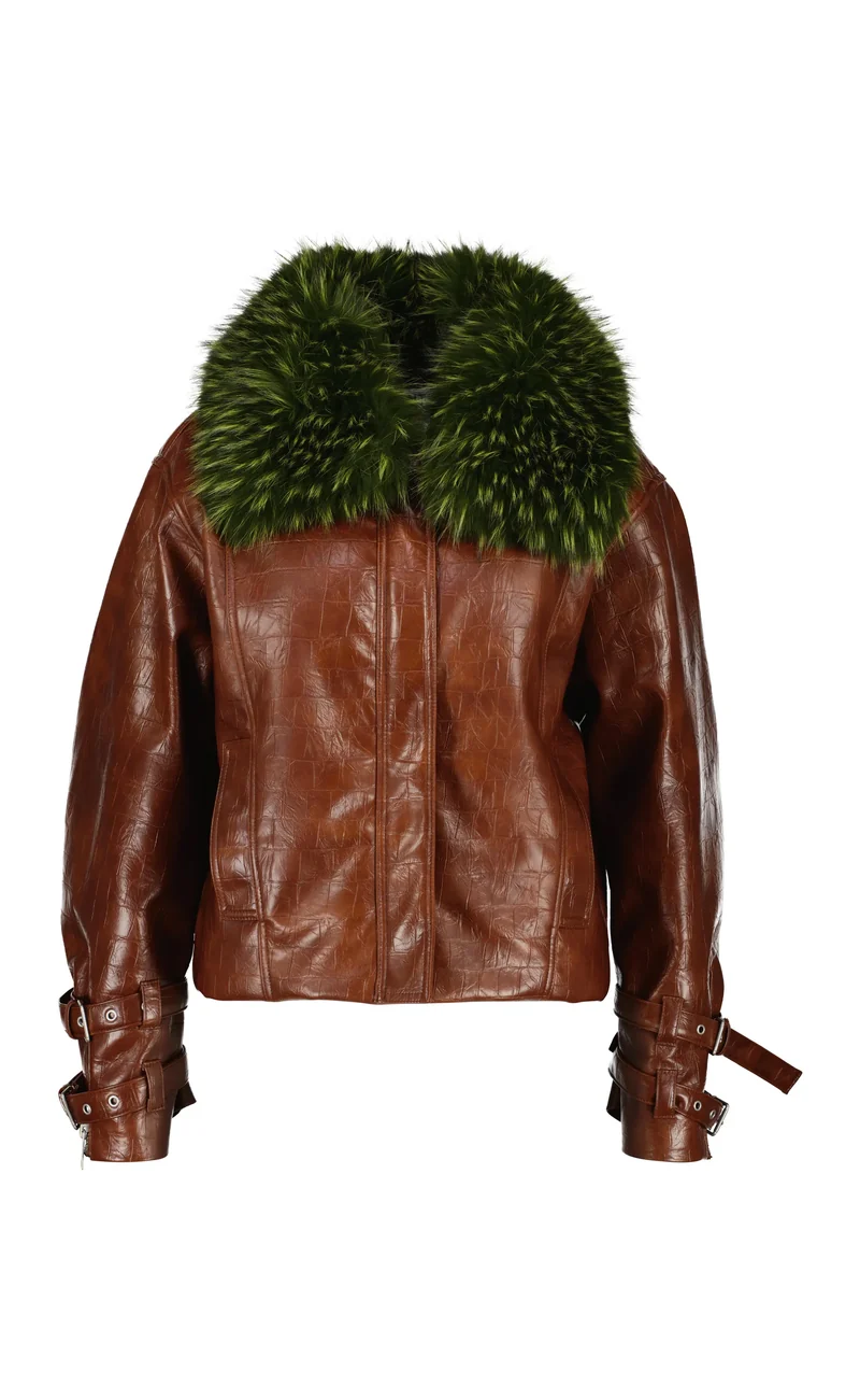 Kunstlederjacke KABUKI